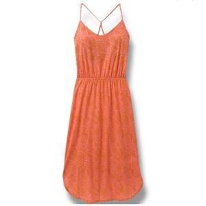 Prana Ayla Dress Fresca Floral Fauna Athleisure Casual Active Size XS